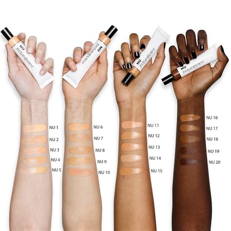 ysl foundation tint|YSL skin tint shades.